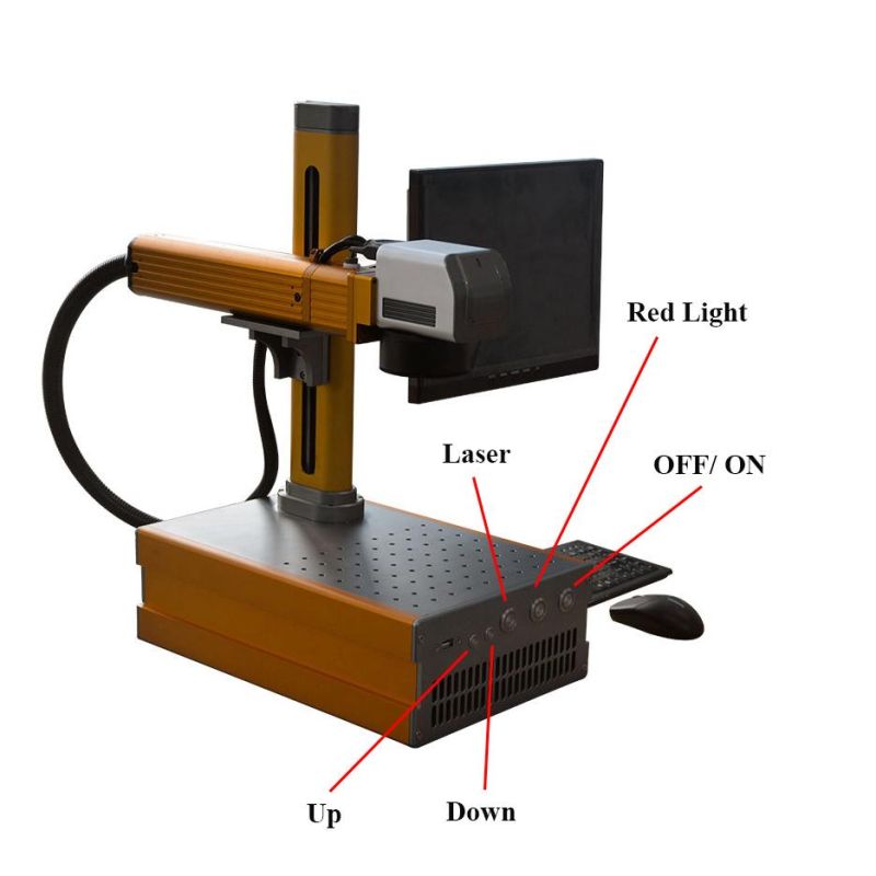 Dapeng Laser Auto Focus Automatic Marking Equipment Laser Marking Machine