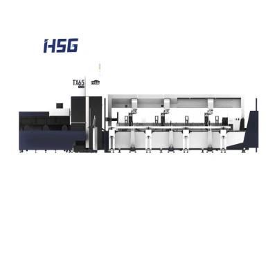 Short Delivery Time of Laser Metal Tube Cutting Machines for Round Square Angle Steel in Heavy Duty Factory Sales 1500W 3000W 6000W Price