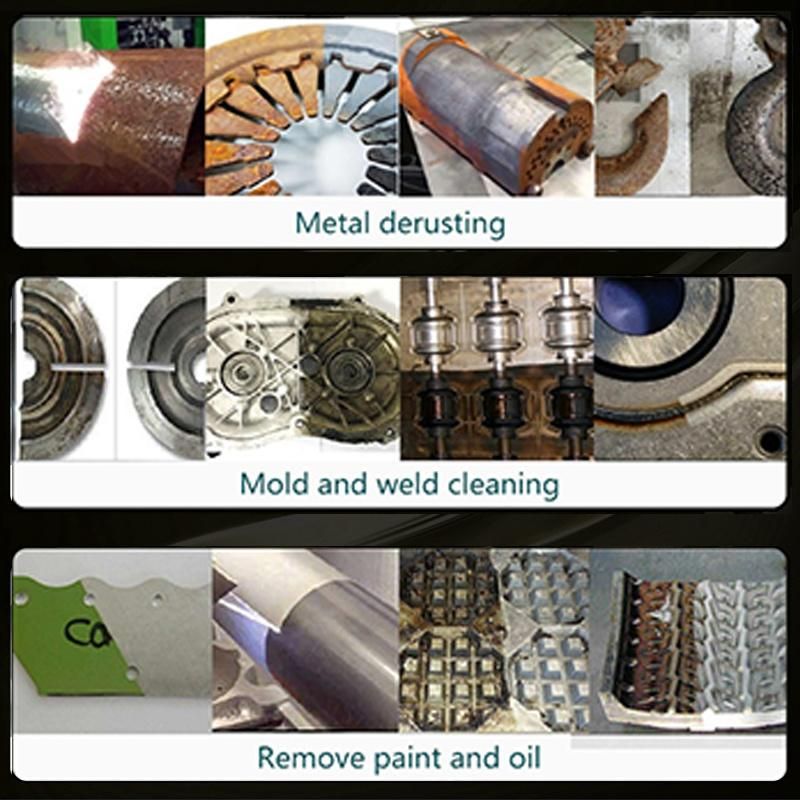 Continous Fiber Laser Cleaning Machine Prices for Aluminum Oxide Cleaning