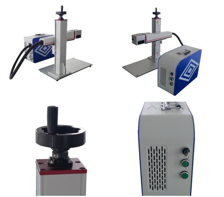 Metal Button Tool Fiber Laser Marking Machine with Ce FDA SGS
