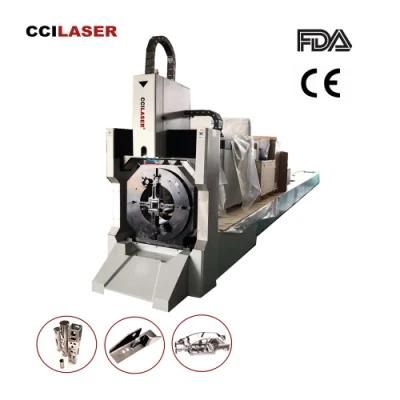 Professional Supplier Factory 1kw-6kw Auto Feeding Metal Steel Tube Pipe Fiber Laser Cutting Machine