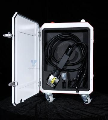 Laser Rust Removal Machine System 50W 100W 200W Portable Pulse Laser Cleaning Machine Sale in United States of America Us Trinidad and Tobago