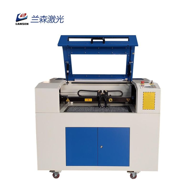 Metal Nonmetal Marking Engraving Etching CO2 Fiber Combined Univeral Laser Machine