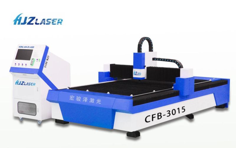 300W 500W Fiber Laser Metal Cutting Machine