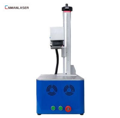 Portable Type 20W 30W Laser Engraving Machine for Metal Plastic Material