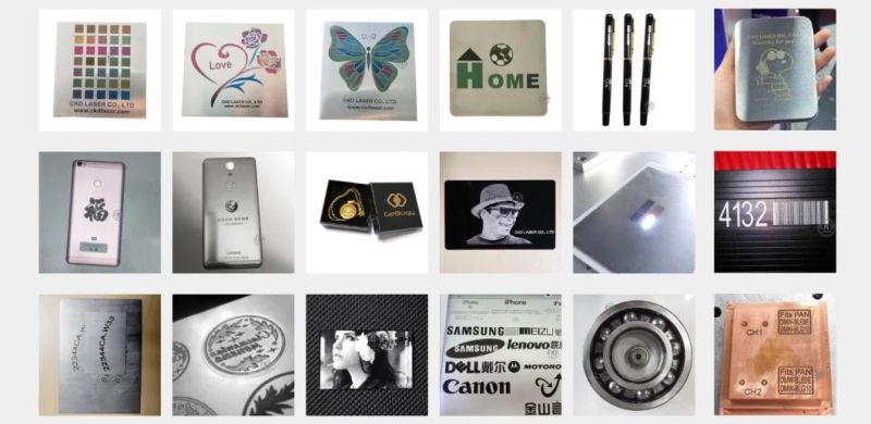 Laser Marking Machine for Mark Mirror Stainless Steel camera Case