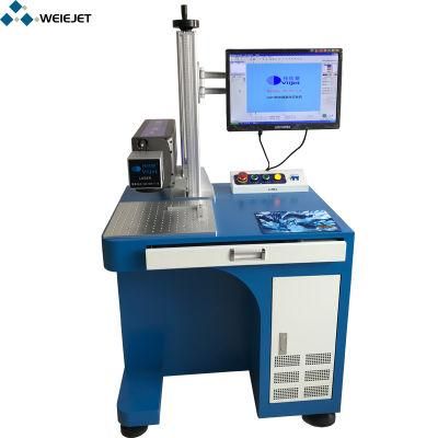 High Speed CO2 Desktop Laser Cutting/Engraving Machine for Food/Tobacco and Alcohol Package Coding Printer