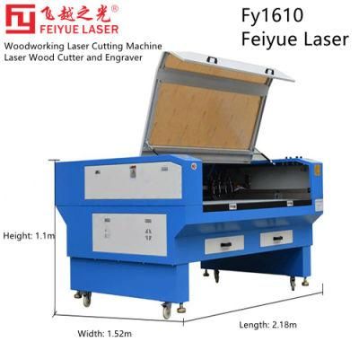 Fy1610 Feiyue Laser Woodworking Laser Cutting Machine Puzzle Jigsaw Laser Wood Cutter and Engraver