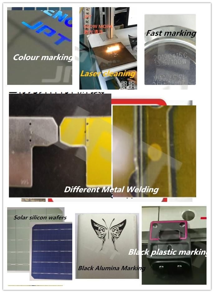 Safety 30W Galvo Scanner Semi Closed Fiber Laser Marker
