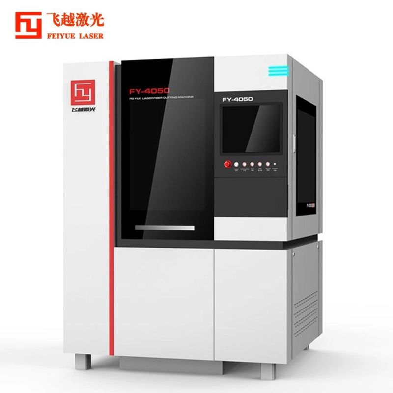 Fy4050b Feiyue New Arrival Jewelry Fiber Cutter Machines Equipment Jewellery Rings Bracelets CNC Precision Plate Ss Steel Sheet Metal Laser Cutting Machine