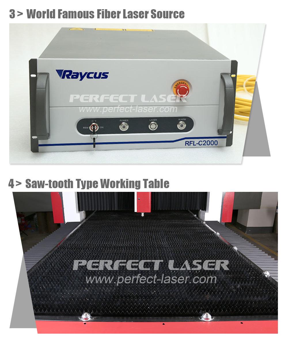 Carbon Steel Fiber Laser Cutting Machine for Kitchen Ware