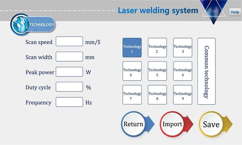 High Speed Spot Fiber Laser Welding Machine Price for Sale
