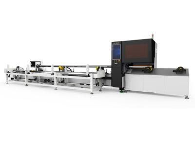 Professional Metal Steel Tube Pipe Fiber Laser Cutting Machine RF6016tn