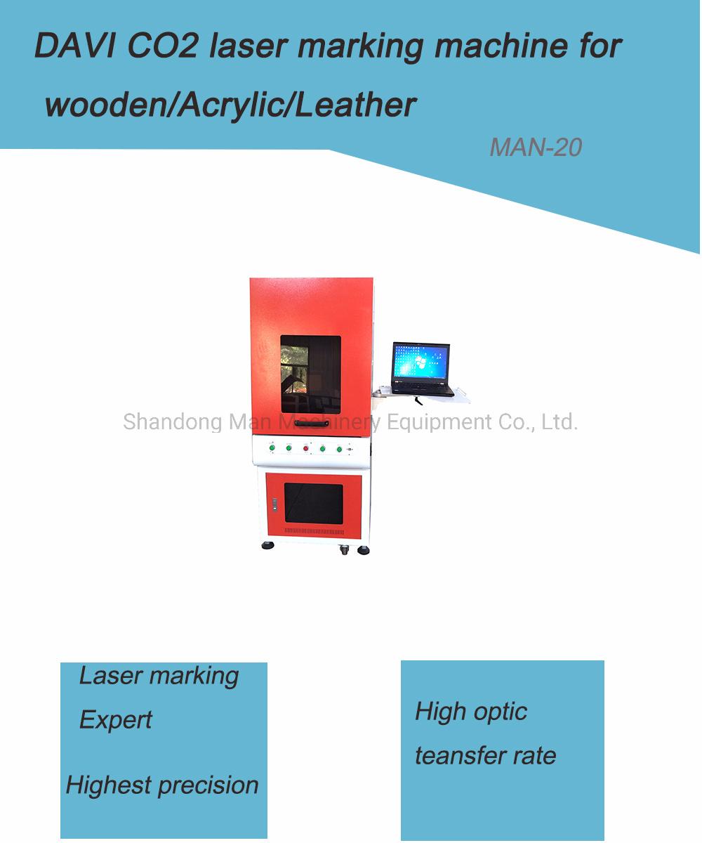 Davi CO2 Laser Marking Machine for Wooden/Acrylic/Leather