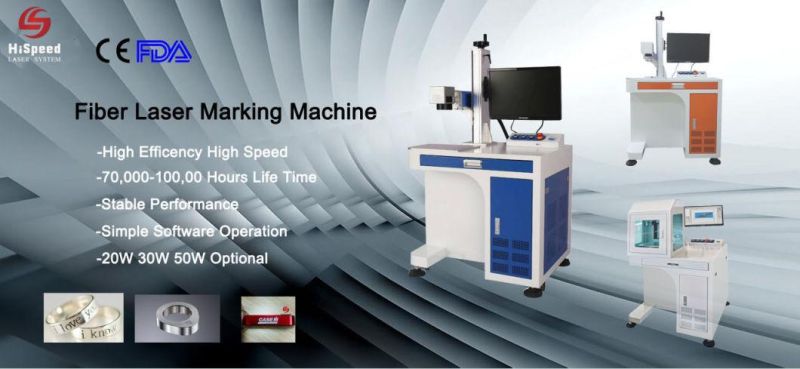 Jewelry Engraving Machine Fiber Laser Engraver for Metal Marking Etching