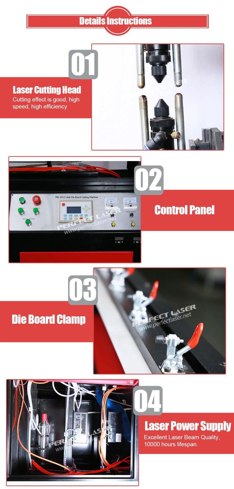 Best 400W 1000W 1500W Plywood MDF Die Board Laser Cutting Machine