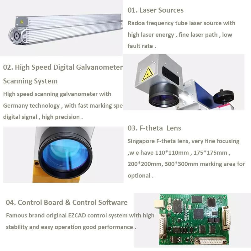 Aluminum Fiber Laser Marking Machine Stainless Steel
