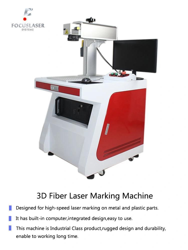 Focuslaser 30W 3D Auto Focus High Speed Laser Etching Machine