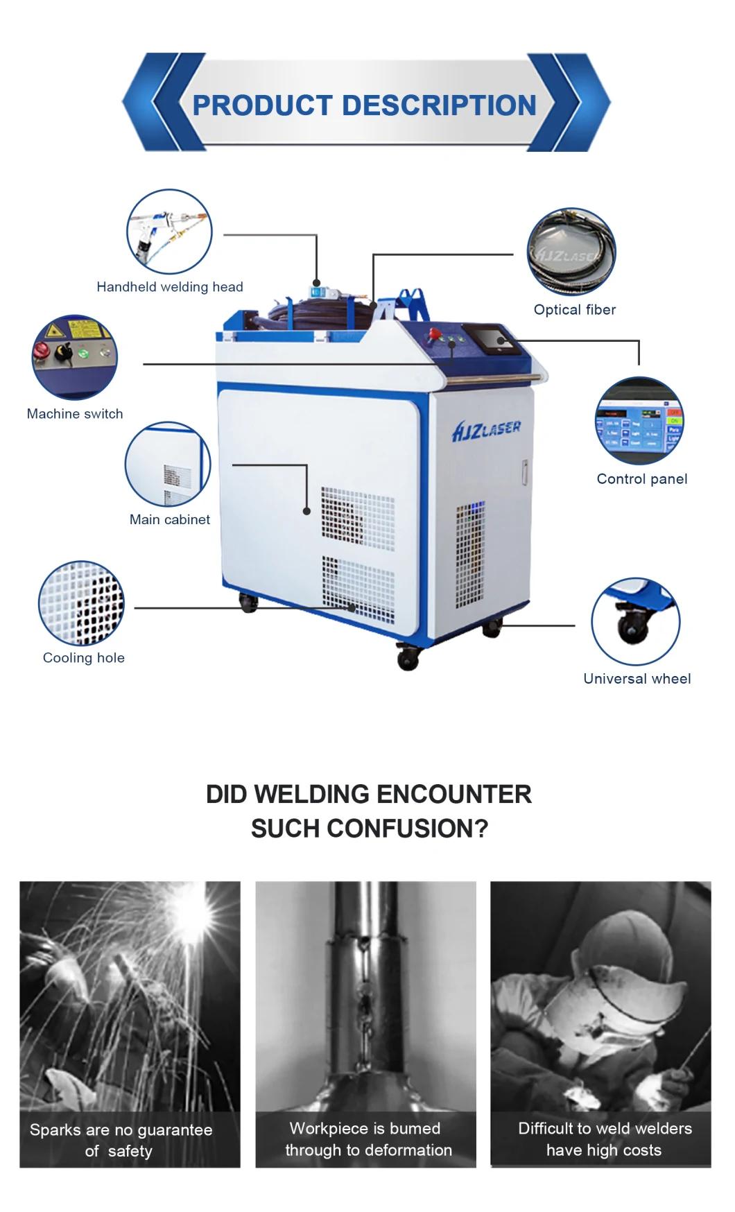 1000W 1500W Handheld Type Laser Welding Machine with Wire Auto Feeding