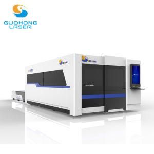 Closed 1000W - 6000W CNC Metal Sheet Fiber Laser Cutting Machine