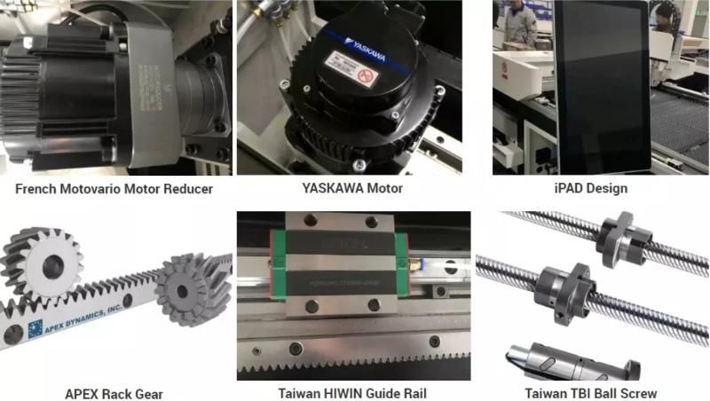 New Factory Metal Fiber Laser 1000W Laser Cuting Machine 1500*3000mm