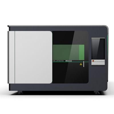 Optical Fiber Laser Cutting Machine 2000W with Exchange Table for Sale