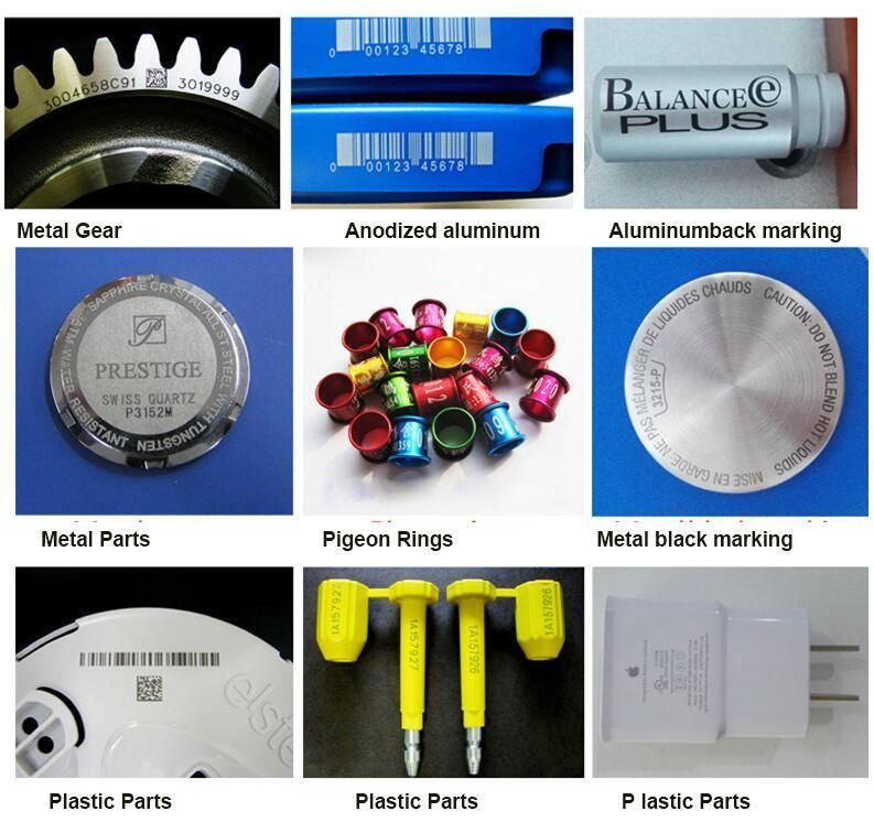 Small Size Laser Marking Printing Machine for Plastic Bag Bottles