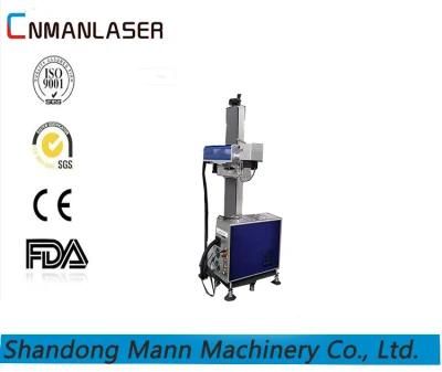 Fiber Online Fly Laser Marking Engraving Machine for Plastic Bottle