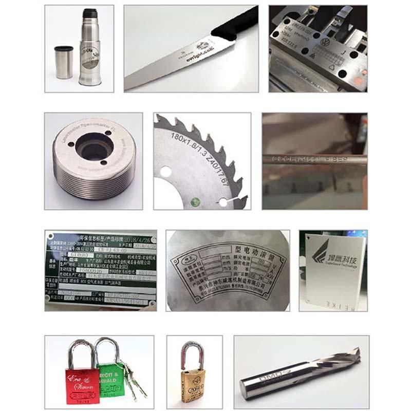 CE Approved Metal Laser Engraving Optical Fiber Laser Marking Machine