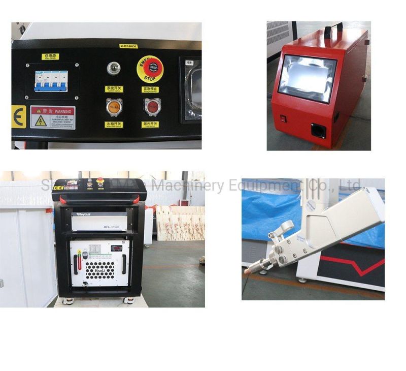 China 1000W 1500W 2000W Industrial Portable Handheld CNC Auto Fiber Laser Welding Machine Price for Jewelry, Aluminum, Stainless Steel