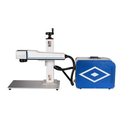 Cnmanlaser Factory Mini 20W Fiber Laser Marking Machine for Pen