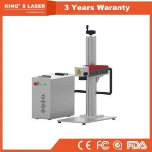 Portable Logo Nameplate Engraving Machine Fiber Laser Engraver 20W 30W 50W