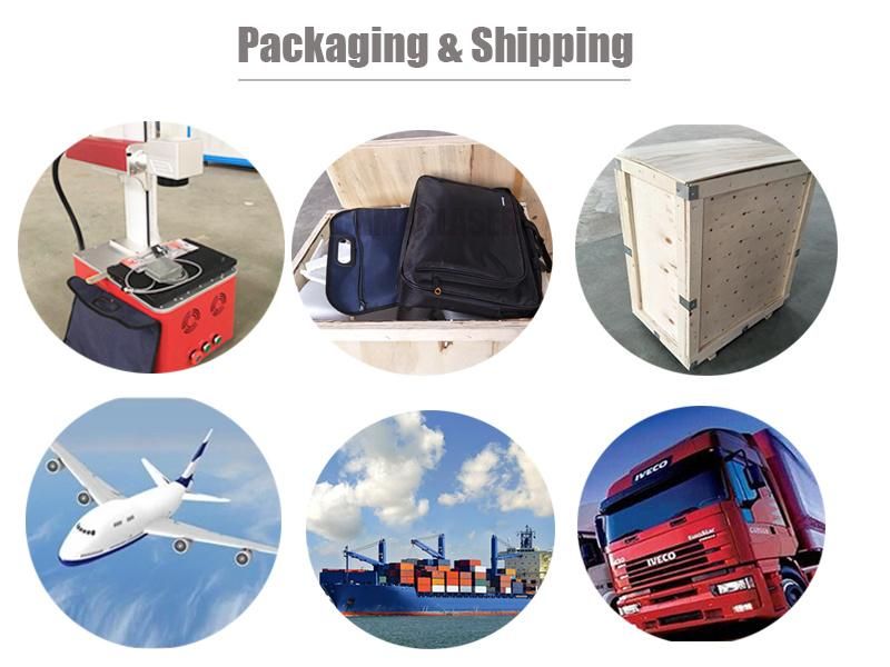 Flying Fiber Laser Marking Machine for Pens Cables