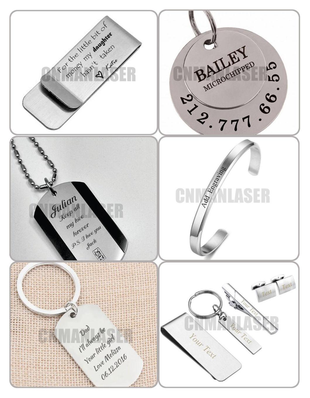 Color Laser Marking Machine for Jewelry Paper Metal Carfts