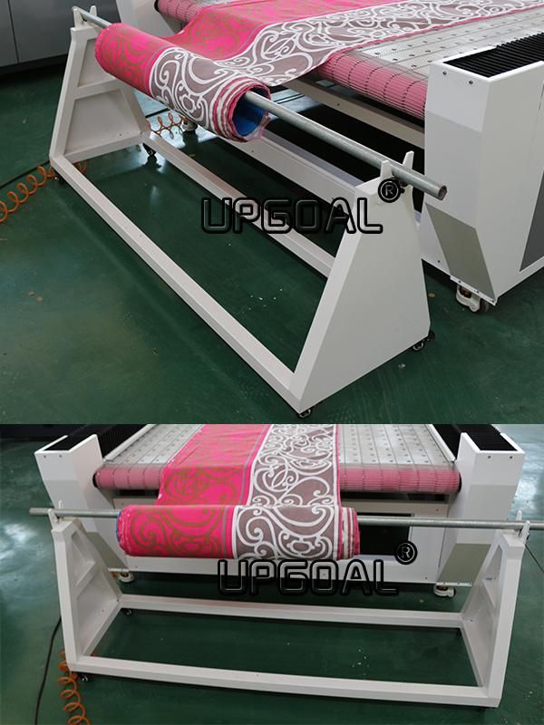300W Textile Fabric Cloth CO2 Laser Cutting Machine with Two-Way Movable Dual Head