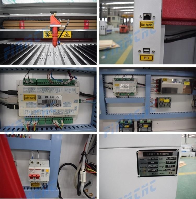 Jinan 1390 Hot Sale 80W 100W Wood Acrylic Laser Engraving Cutting Machine