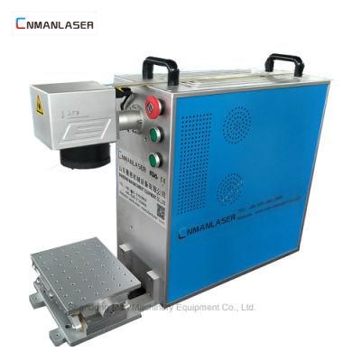 Mini Size Animal Ear Tag Laser Marking Machine with Laptop