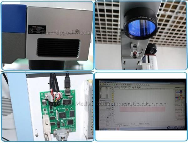 Metal Artware Fiber Laser Marking Engraving Machine 30W