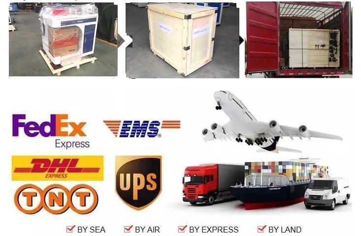High Quality Laser Marking Machine on Yellow Copper Steel Plates