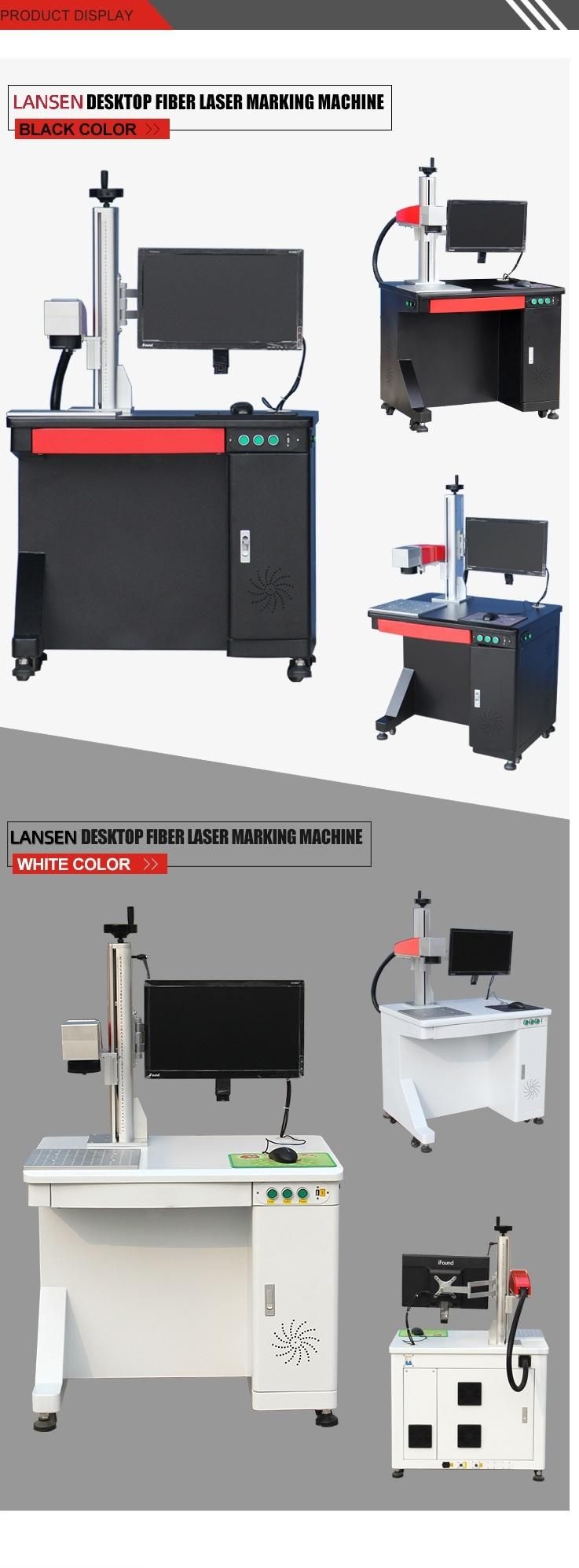 Metal and Nonmetal Marking Machine CNC Fiber Desktop Laser Engraver