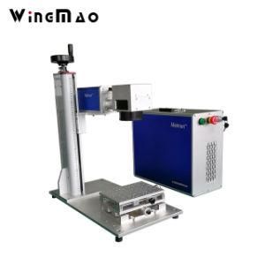 20W Metal Plastic Marking Laser Fiber Engraver for Jewelry Gold Silver Ring