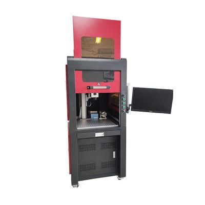 Mopa Jpt M7 Soruce Desk Type Color Fiber Laser Marking Machine on Aluminum Stainless Steel