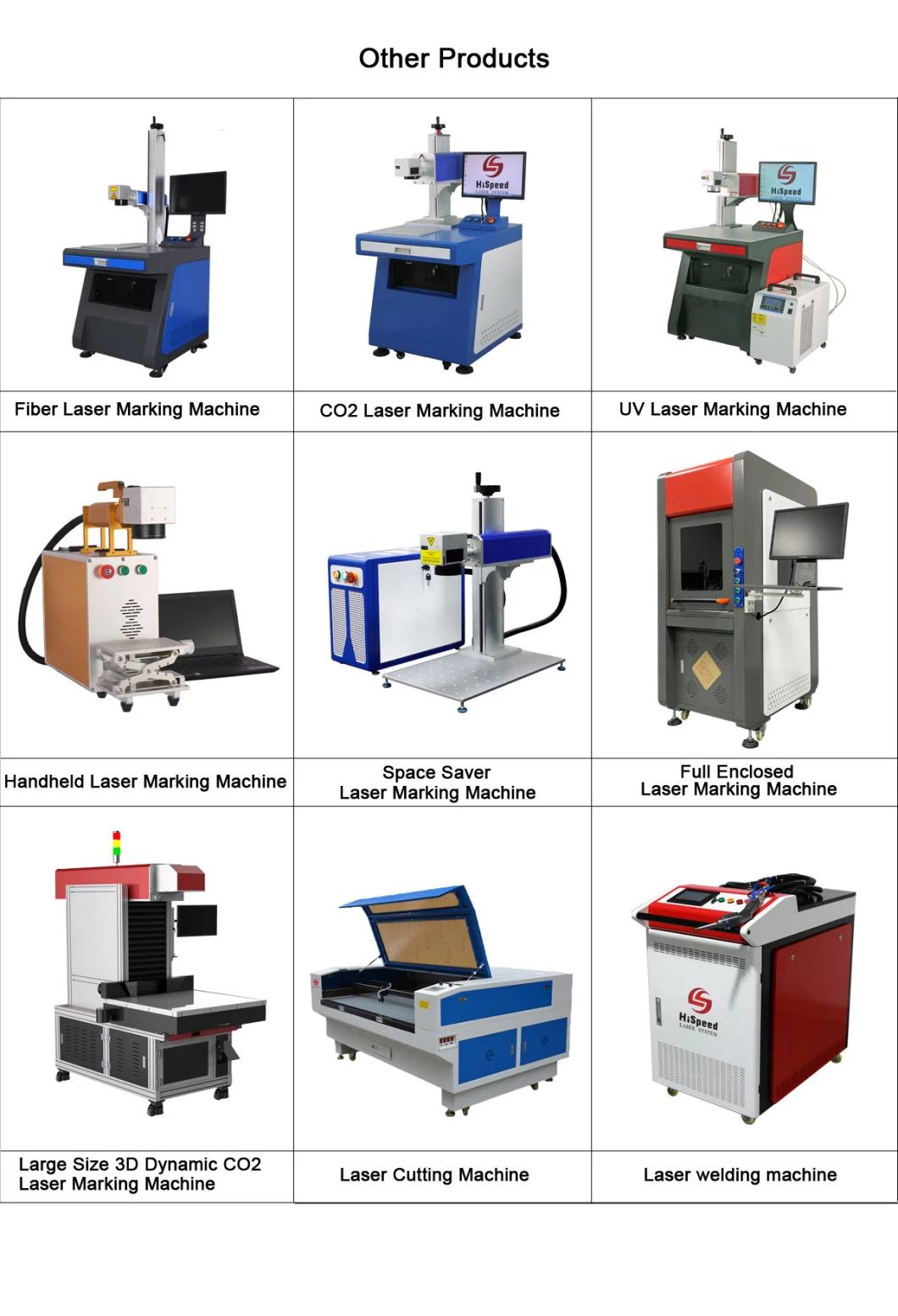 Hispeed Key Chain Laser Marking Portable Fiber Laser Marking Machine