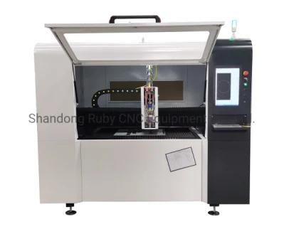 CNC Metal Stainless Steel Aluminum Laser Cutting machinery Fiber 1000W