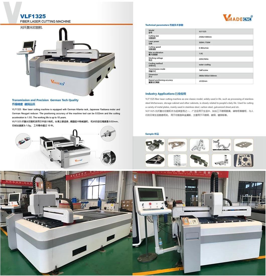 1500W Fiber Laser Machine for Metal Cut