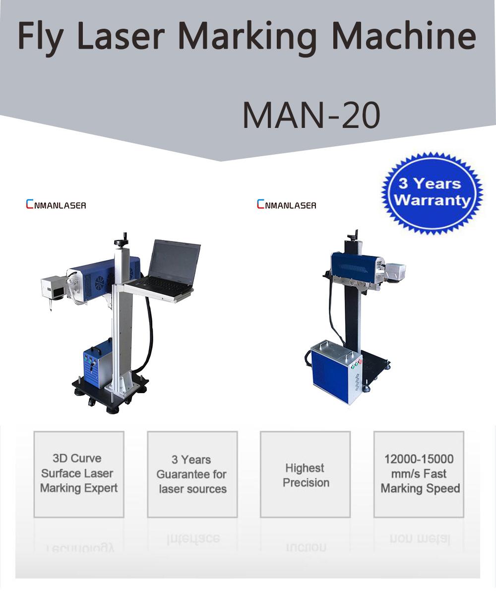 Davi Fly CO2 Laser Marking Machine for Beverage Filling Machine