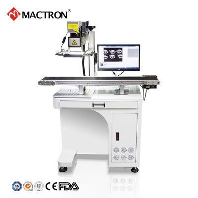 CCD Fiber Laser Marking Machine with Ipg Laser Generator