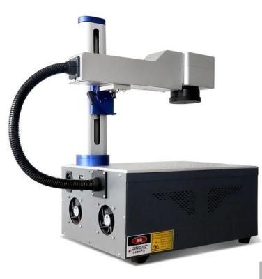 High Precision Portable1 20W Glasses Frame Mini Optical Fiber Laser Marking Machine Price for Sale