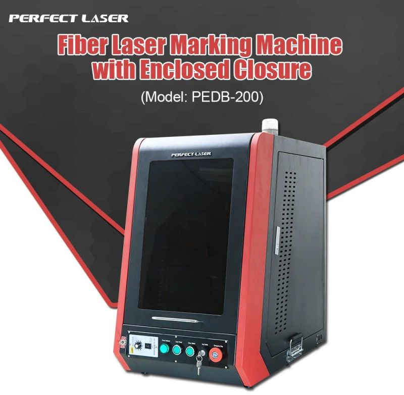 Enclosed Laser Marking Machine Engraving Letter Logos for Jewelry