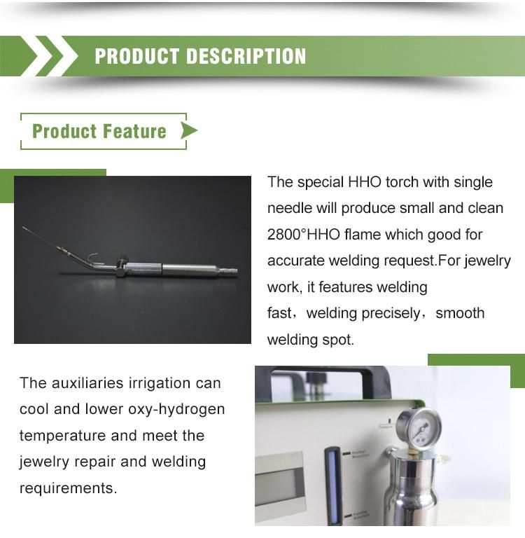 Hho Oxy-Hydrogen Gas Flame Jewelry Laser Welding Machine